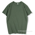 T-shirt oversize di oversize da uomo casual personalizzate